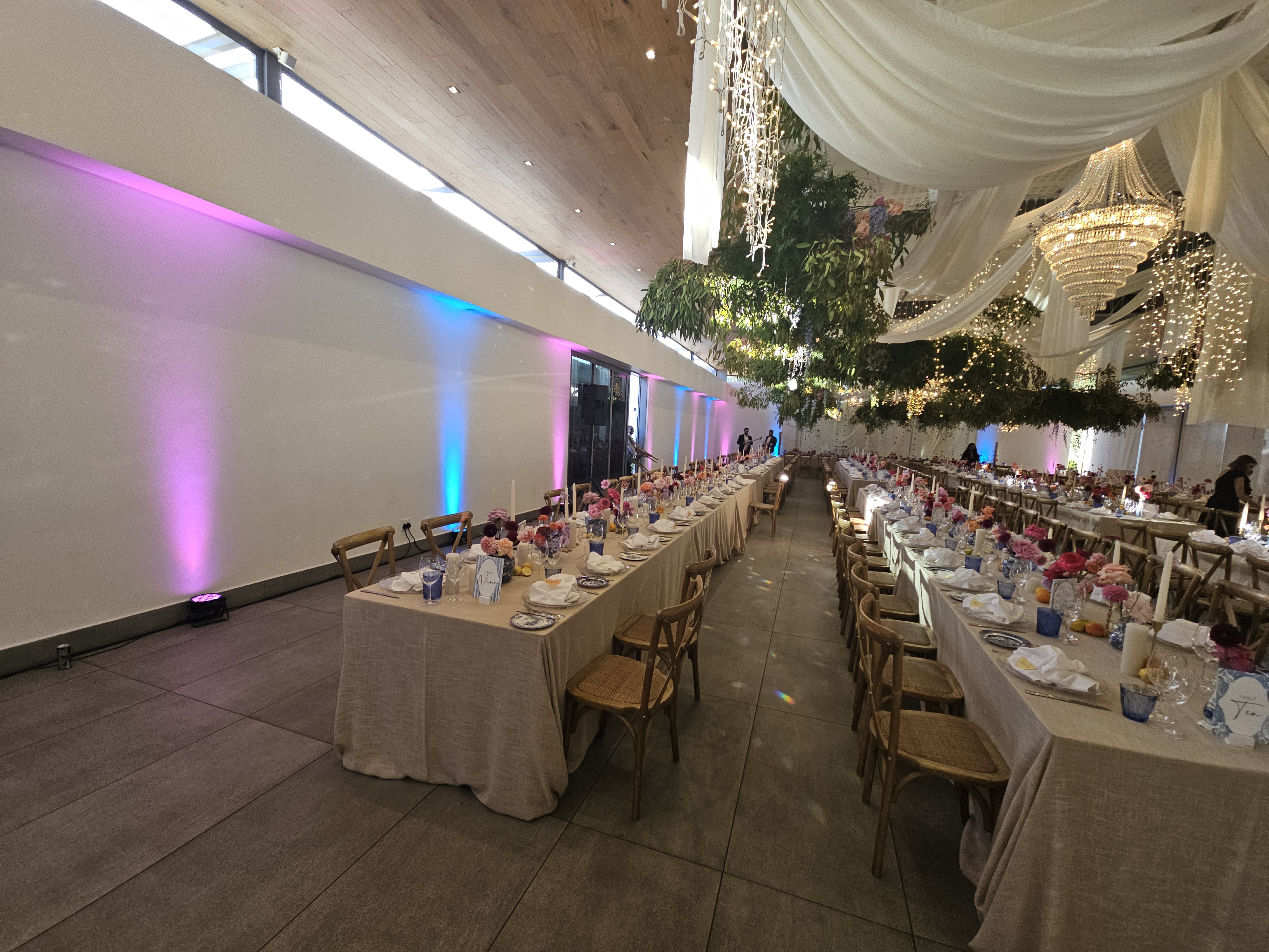 Professional rigging and truss system for festival